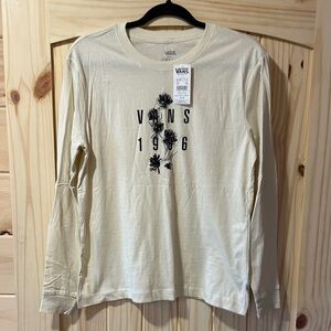 Vans Off-White Floral Long Sleeve Shirt